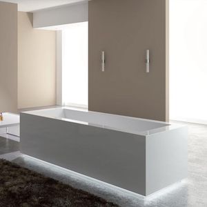 free-standing bathtub