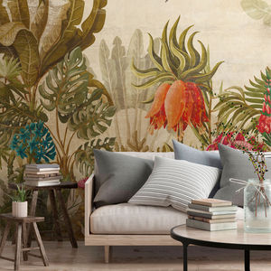contemporary wallpaper / cellulose fiber / nonwoven fabric / fiberglass