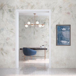 contemporary wallpaper / nonwoven fabric / fiberglass / vinyl