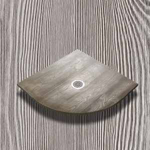 corner shower base