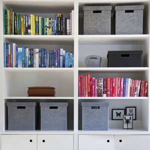felt storage box