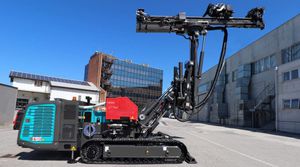 diesel engine drilling rig