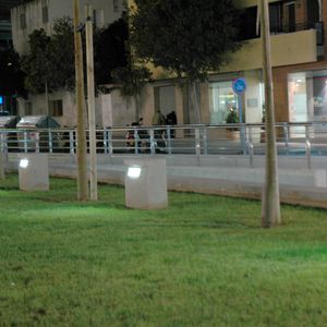 public space bollard light