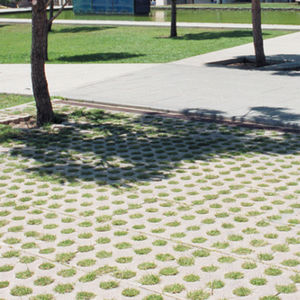 Concrete grass paver - LUNA 60 - Mago Urban