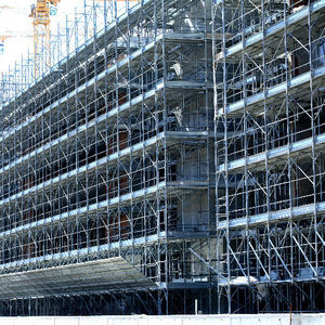 galvanised steel scaffolding