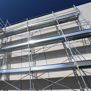 galvanised steel scaffolding