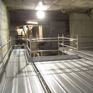 galvanised steel scaffolding plate