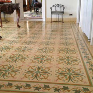cement border tile