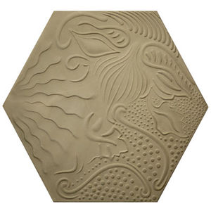 indoor encaustic cement tile / floor / wall / hexagonal