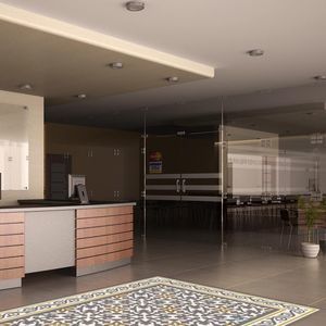 cement border tile