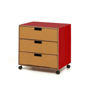 wooden office unit