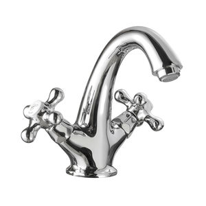 double-handle washbasin mixer tap