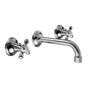 double-handle washbasin mixer tap
