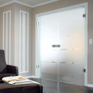 double-leaf door