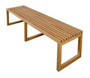 contemporary garden bench