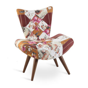 contemporary fireside chair