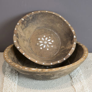 wooden bowl