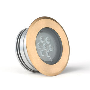 recessed floor spotlight / indoor / outdoor / LED