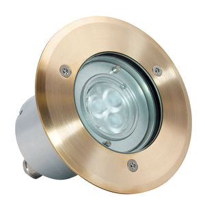 recessed floor spotlight / indoor / outdoor / LED