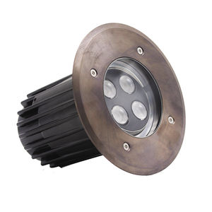 recessed spotlight / outdoor / LED / round