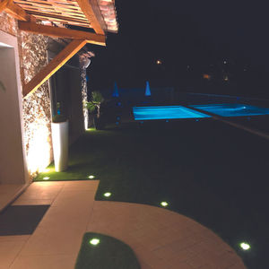 recessed floor spotlight