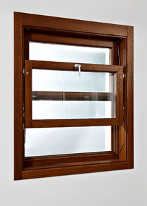 wooden window