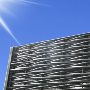 fence with panels