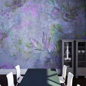 contemporary wallpaper / nonwoven fabric / silk / vinyl