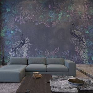 contemporary wallpaper / nonwoven fabric / silk / vinyl