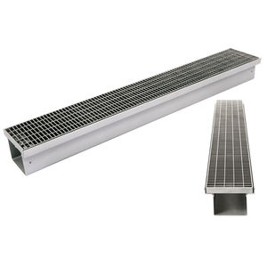 drainage channel with grating