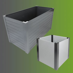 aluminum planter