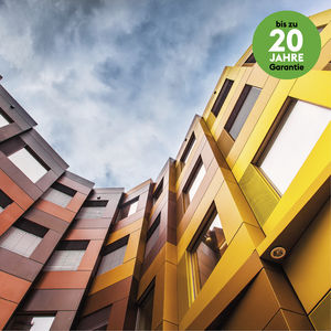 corrugated sheet metal / curved / ribbed / steel