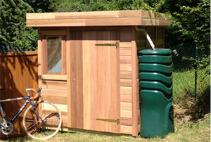 red cedar garden cabin