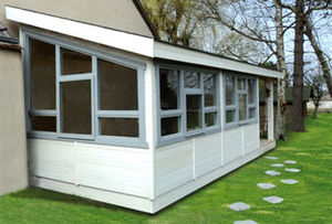 wooden garden cabin