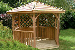red cedar gazebo
