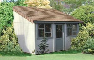 red cedar garden cabin