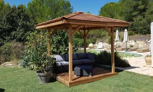 red cedar gazebo