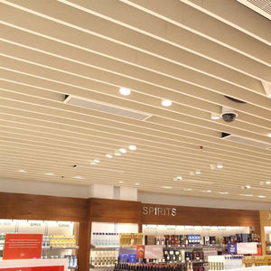wooden suspended ceiling