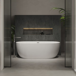oval bathtub