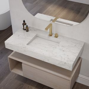 Carrara marble washbasin 1