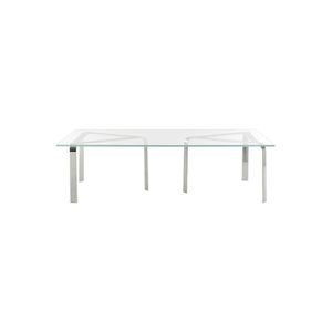 contemporary coffee table / glass / marble / Solid Surface