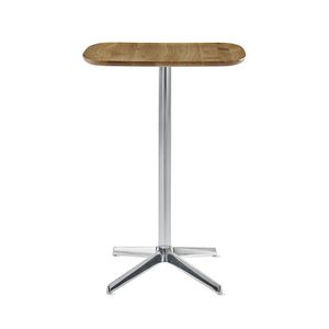 contemporary high bar table / solid wood / marble / Solid Surface