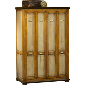 wooden locker