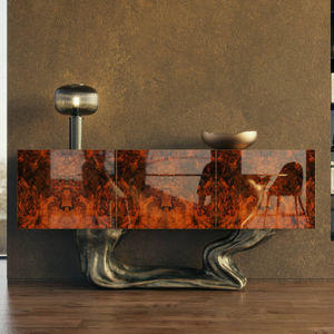 sideboard with long legs