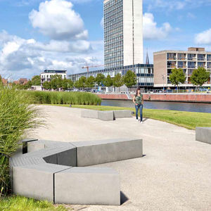 contemporary public bench 1