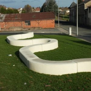 contemporary public bench 1