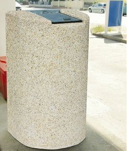 public trash can