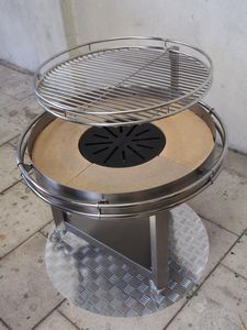 charcoal barbecue