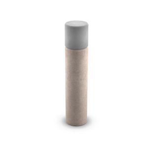 security bollard / concrete / luminous