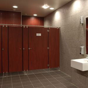 toilet cubicle